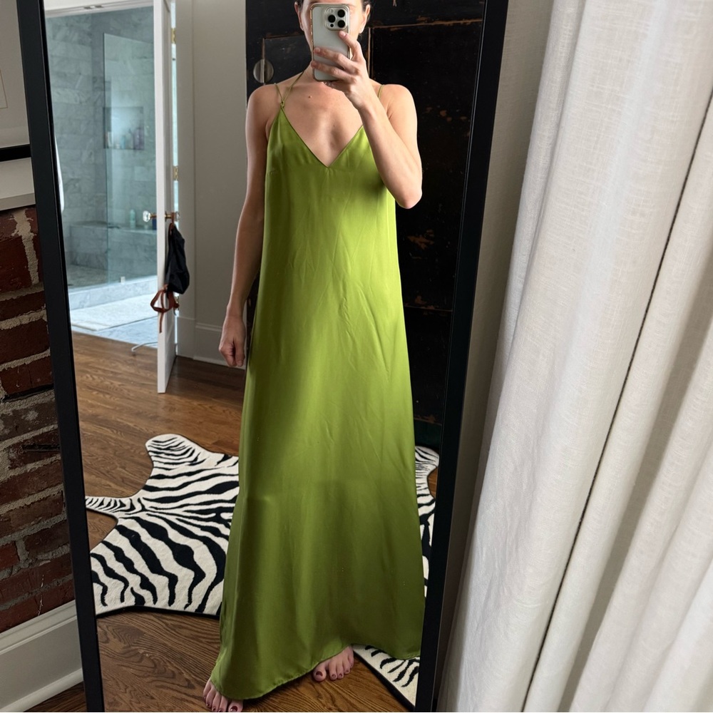 Rohe Silk Slip Maxi Dress 34 / 2 - Picture 4 of 5